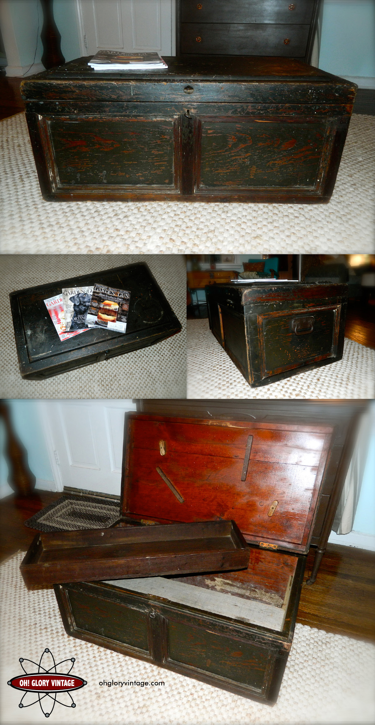 Build Wooden Chest Coffee Table Plans DIY PDF antique wookbench for ...